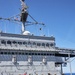 U.S. Marines with FAST Company Europe conduct weapon manipulation drills aboard the USS Mount Whitney