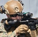U.S. Marines with FAST Company Europe conduct weapon manipulation drills aboard the USS Mount Whitney