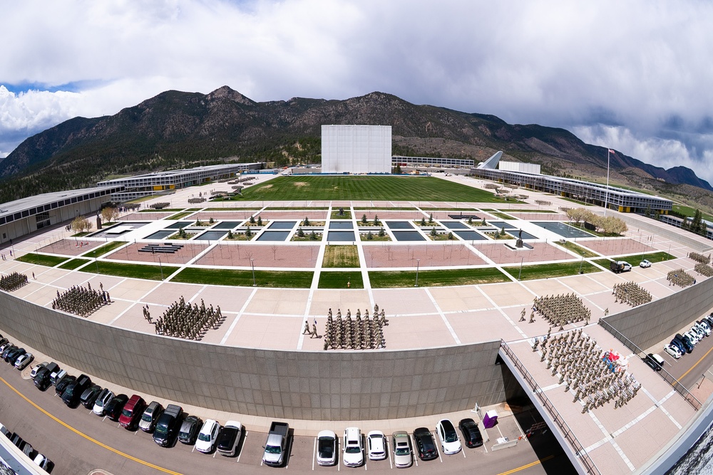 USAFA Noon Meal Formation 2025