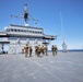 U.S. Marines with FAST Company Europe conduct weapon manipulation drills aboard the USS Mount Whitney