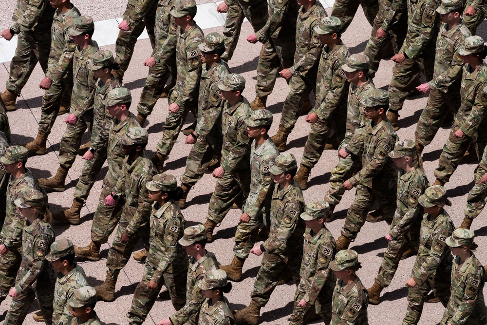 USAFA Noon Meal Formation 2025