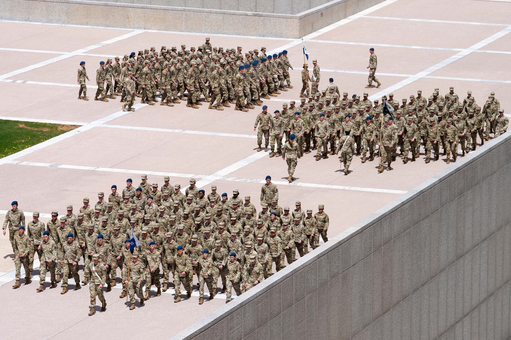 USAFA Noon Meal Formation 2025