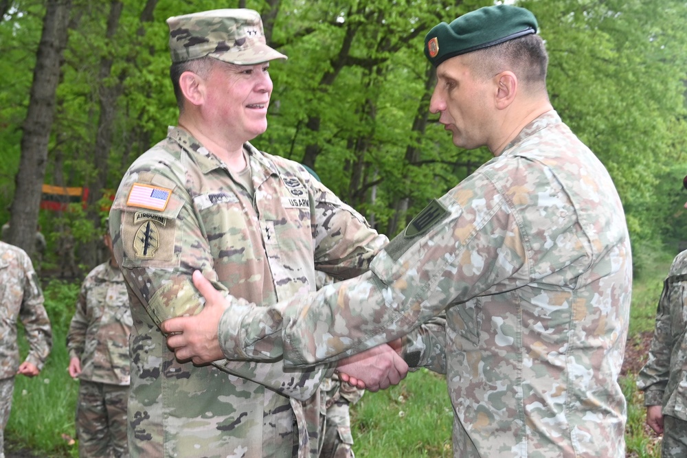 Lithuanian chief of defense visits Fort Indiantown Gap
