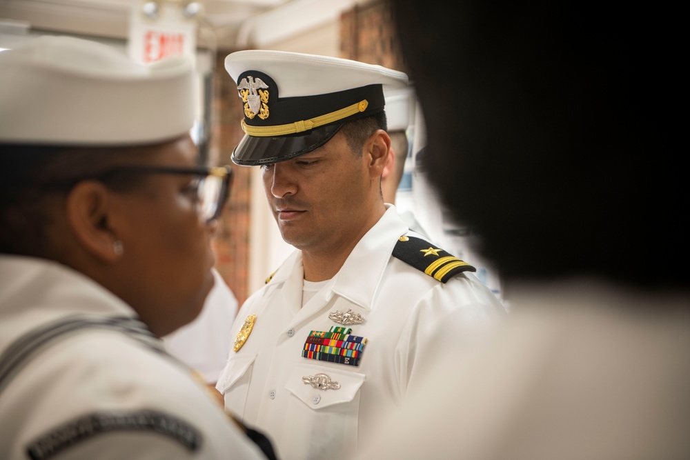 NSGL Security Department Conducts Dress Uniform Inspection