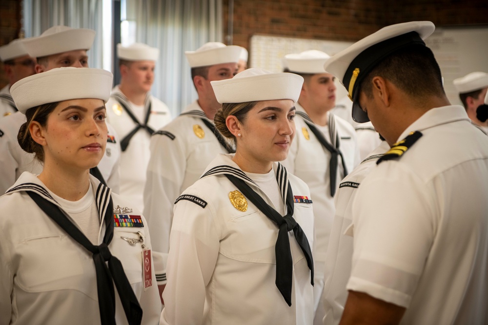 NSGL Security Department Conducts Dress Uniform Inspection