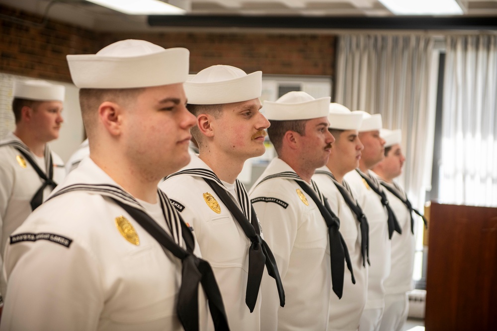 NSGL Security Department Conducts Dress Uniform Inspection
