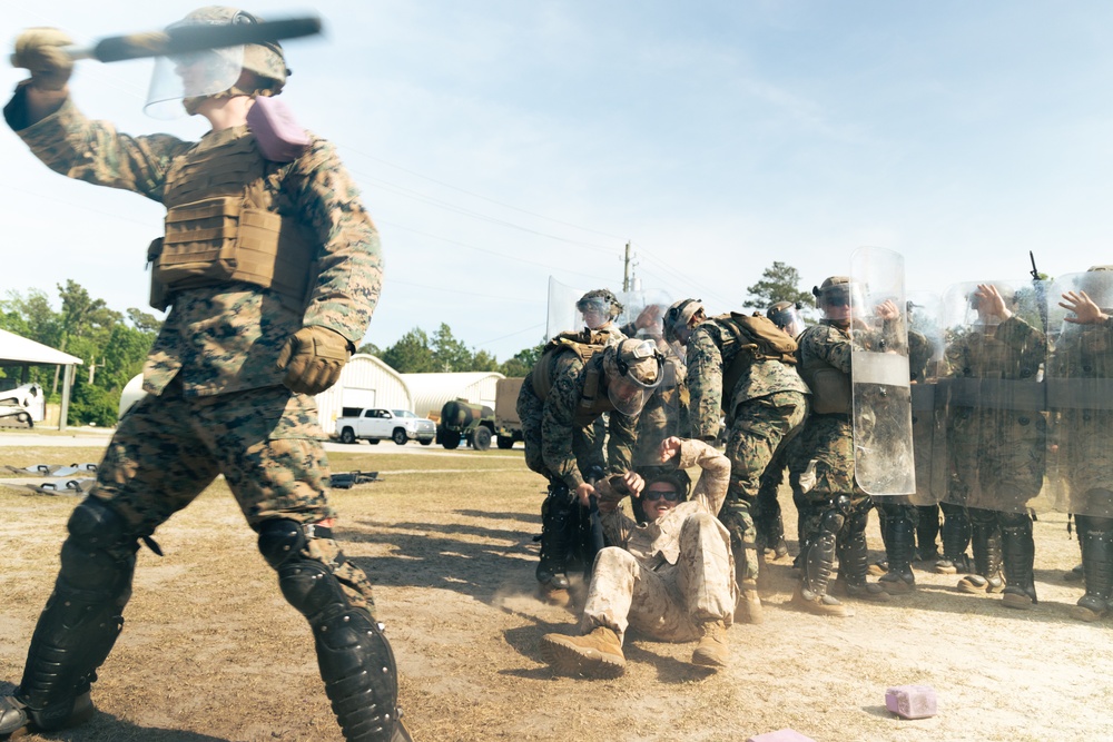 22nd MEU | Non-Lethal Weapons Course Day 3