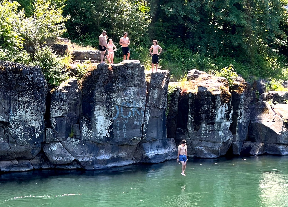 Rising temps means more water recreation