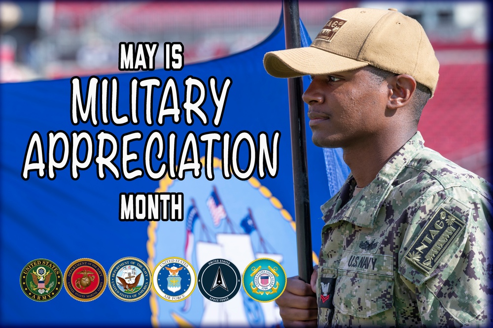 May is Military Appreciation Month