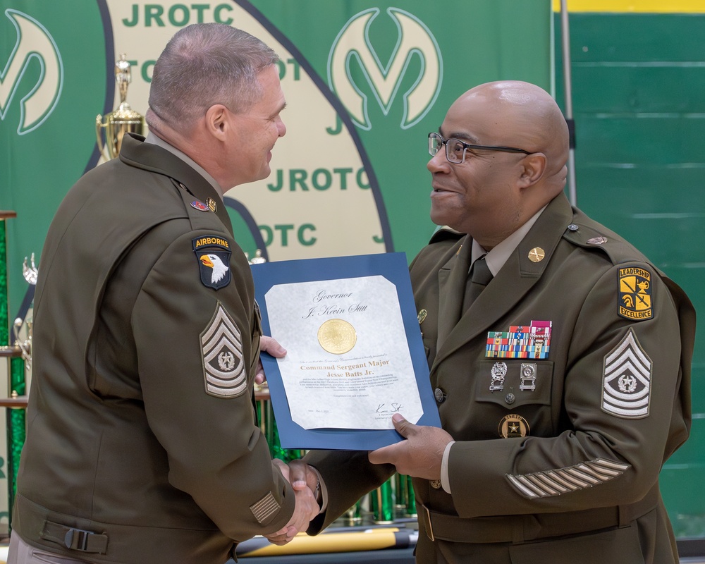 Macarthur High School JROTC 2025 State Champions