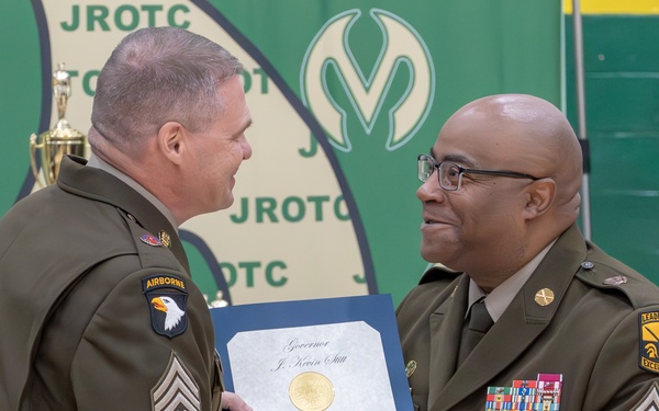 Macarthur High School JROTC 2025 State Champions