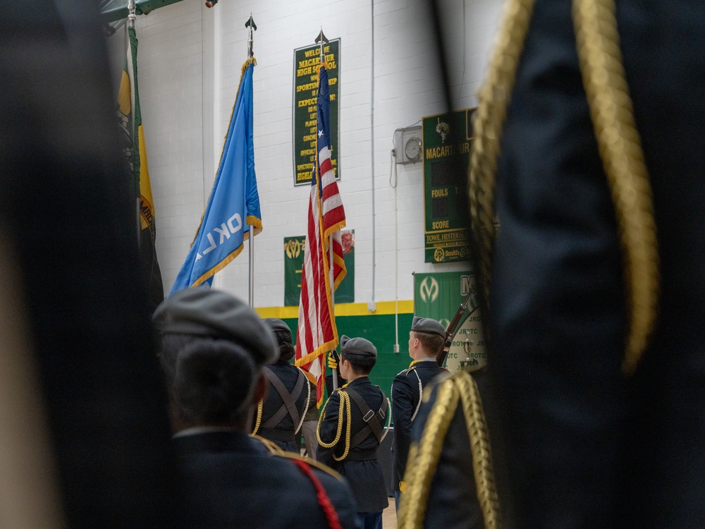 Macarthur High School JROTC 2025 State Champions