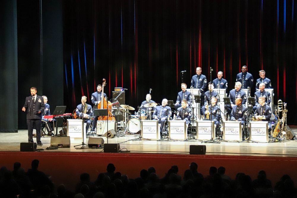 United States Air Force's Airmen of Note perform at TPAC