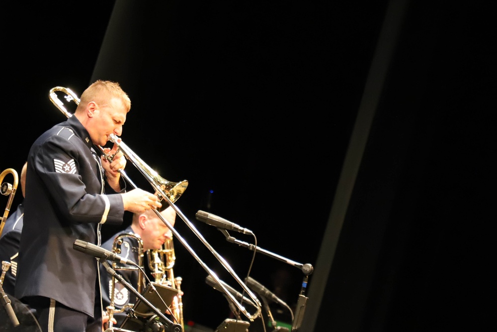 United States Air Force's Airmen of Note perform at TPAC