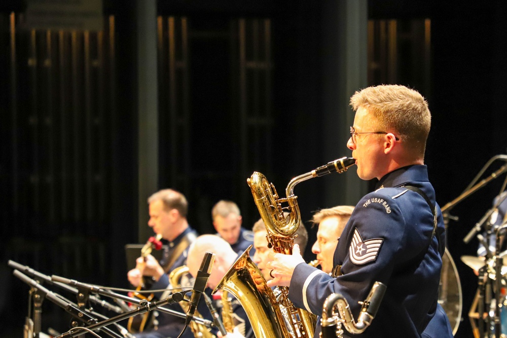 United States Air Force's Airmen of Note perform at TPAC