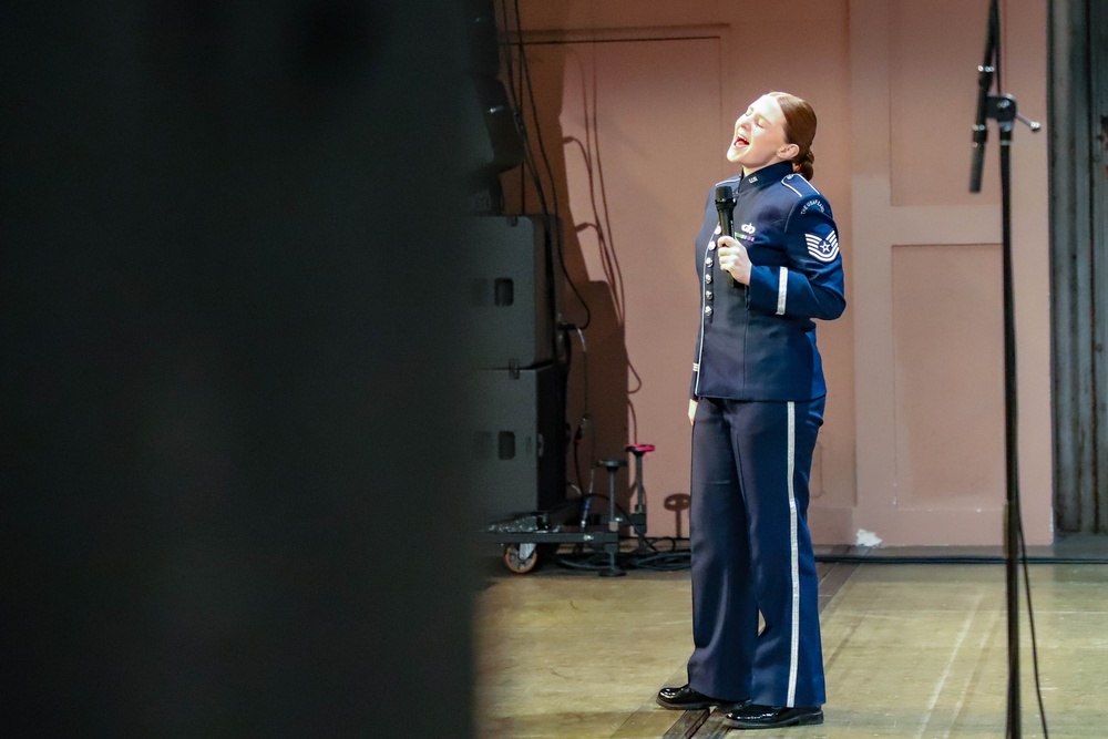 United States Air Force's Airmen of Note perform at TPAC