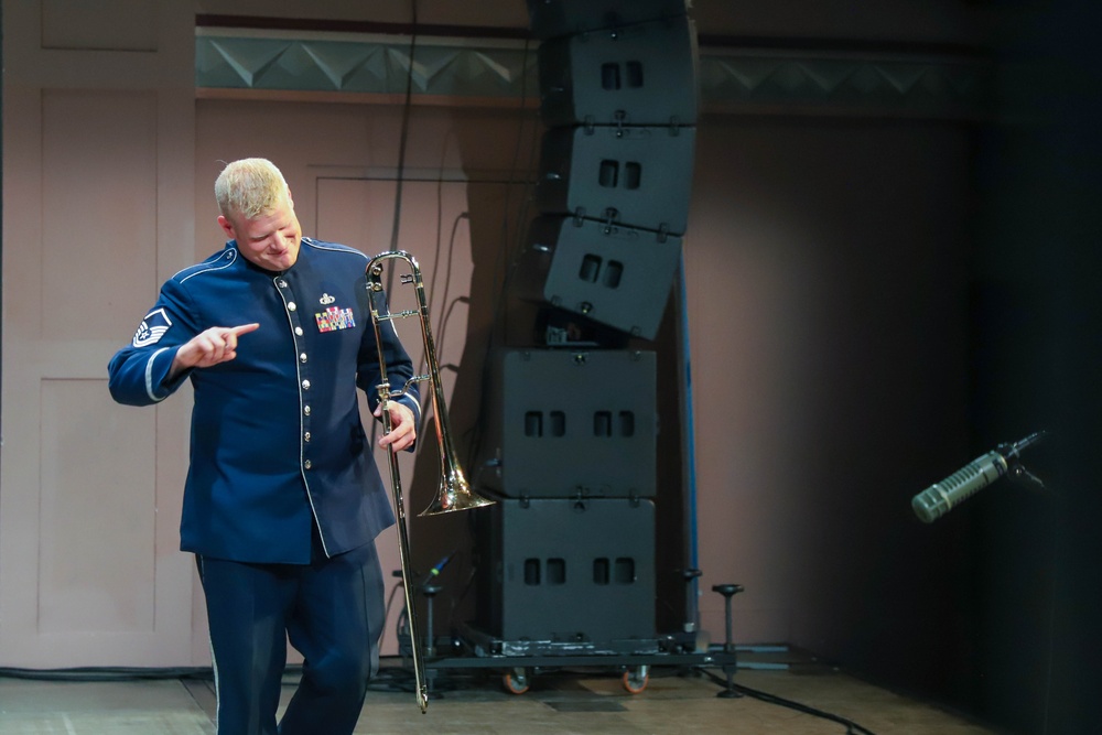 United States Air Force's Airmen of Note perform at TPAC