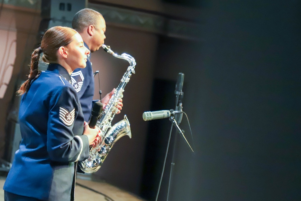 United States Air Force's Airmen of Note perform at TPAC