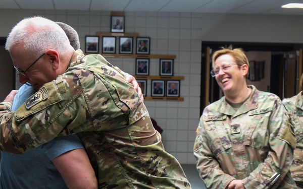 Retirement of Maj. Daniel Dykeman