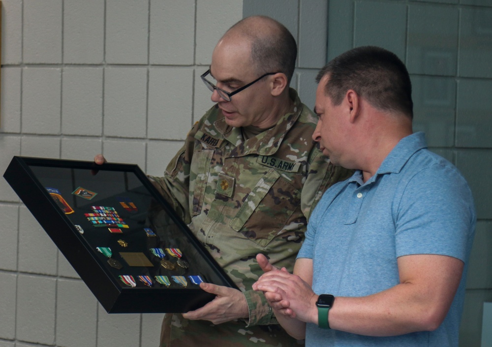 Retirement of Maj. Daniel Dykeman