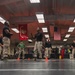 Marines fight in the dark during Martial Arts Instructor Course