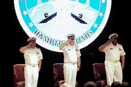 NCTS HR Holds Change of Command Ceremony