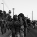 Precision and Power: Marines fight with pugil sticks during MAIC 73-25