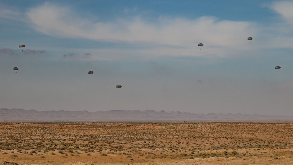 US, Tunisia conduct airborne operation at culminating event of African Lion 2025