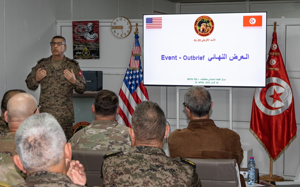 US, Tunisia senior leaders observe culminating event of African Lion 2025