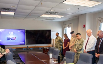 Naval Medical Forces Atlantic Chaplain Conducts Blessing of the Hands