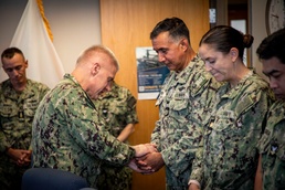 Naval Medical Forces Atlantic Chaplain Conducts Blessing of the Hands
