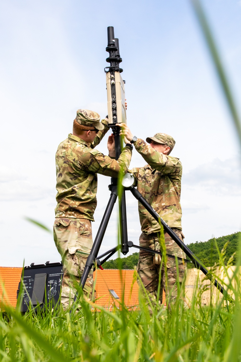 3rd Infantry Division Soldiers operate counter-Unmanned Aerial Systems during Combined Resolve 25-02