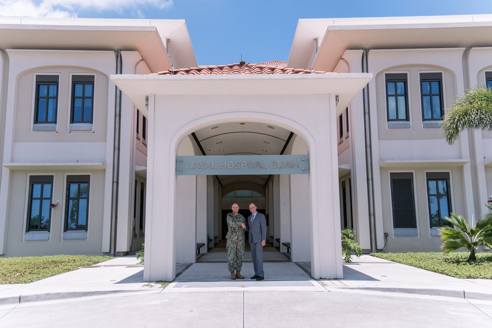 Acting Assistant Secretary of Defense for Health Affairs Visits U.S. Naval Hospital Guam