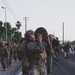 Presicion and Power: Marines fight with pugil sticks during MAIC 73-25