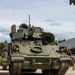 3rd Infantry Division Soldiers install MILES gear on M2A4 Bradleys during Combined Resolve 25-02