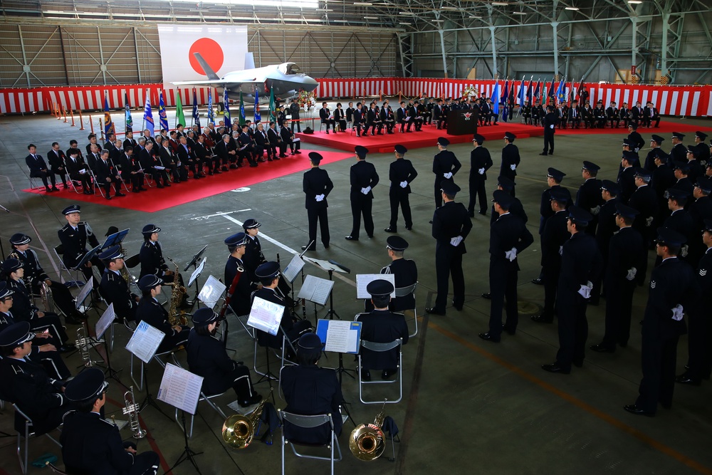 JASDF F-35 Delivery Ceremony