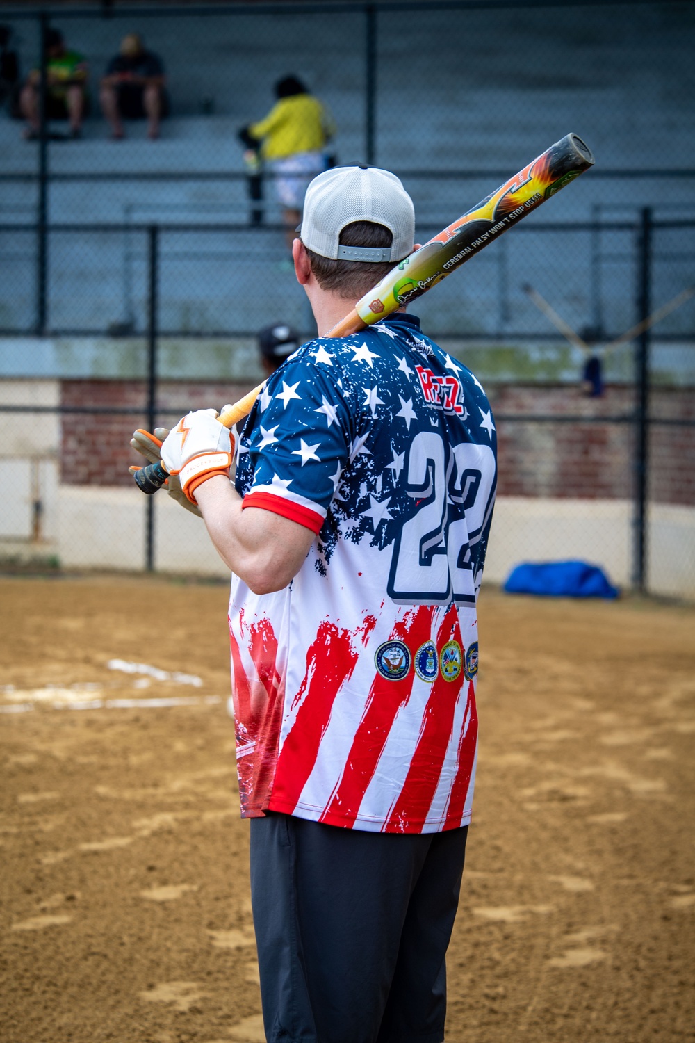 USS John C. Stennis (CVN 74) Sailors Participate in Softball Game