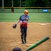 USS John C. Stennis (CVN 74) Sailors Participate in Softball Game