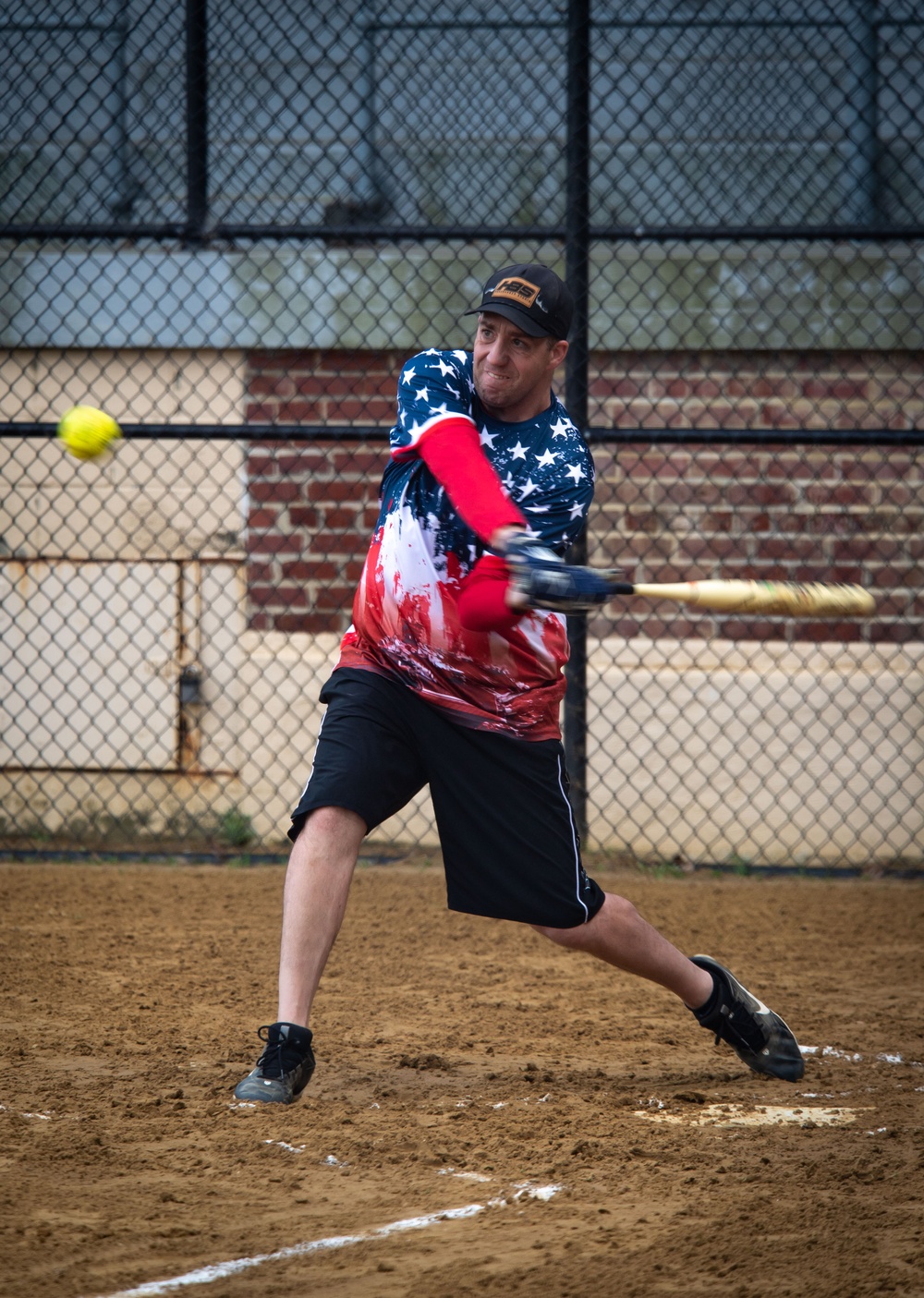 USS John C. Stennis (CVN 74) Sailors Participate in Softball Game