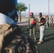 Presicion and Power: Marines fight with pugil sticks during MAIC 73-25