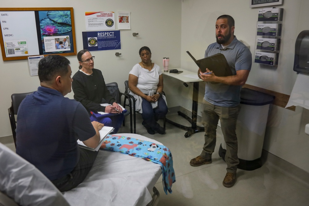 BACH Conducts Forensic Healthcare Training Exercise