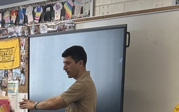 Navy Medical Officer Inspires Future Generations at Maryland Elementary School Career Day