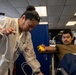 USS Ronald Reagan (CVN 76) Sailors donate to blood drive