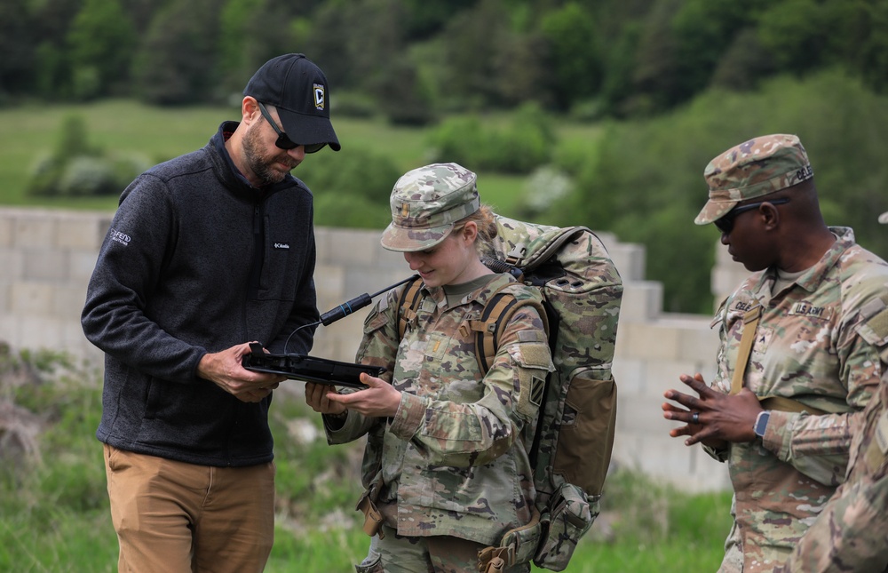3rd Infantry Division Soldiers operate counter-Unmanned Aerial Systems during Combined Resolve 25-02