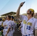 U.S. Army Golden Knights Skydive Into Savannah Bananas Baseball Game