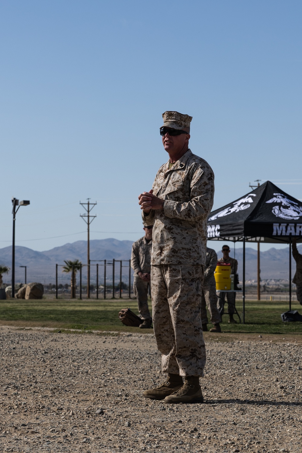 Students explore military jobs during Military Occupational Specialty Exposition at The Combat Center