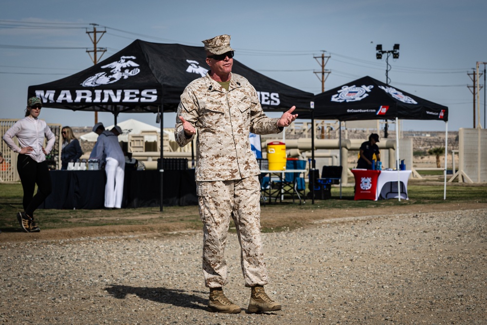 Students explore military jobs during Military Occupational Specialty Exposition at The Combat Center
