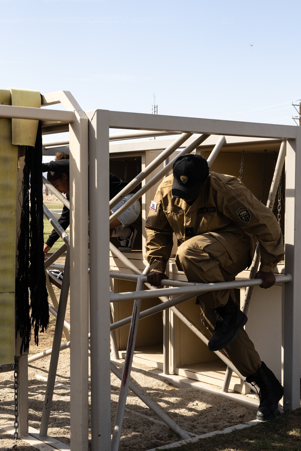 Students explore military jobs during Military Occupational Specialty Exposition at The Combat Center