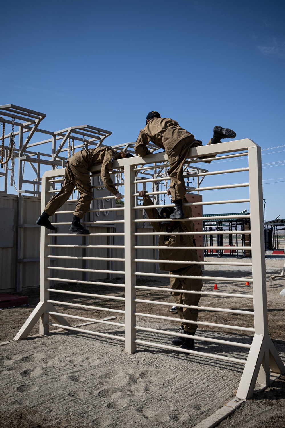 Students explore military jobs during Military Occupational Specialty Exposition at The Combat Center