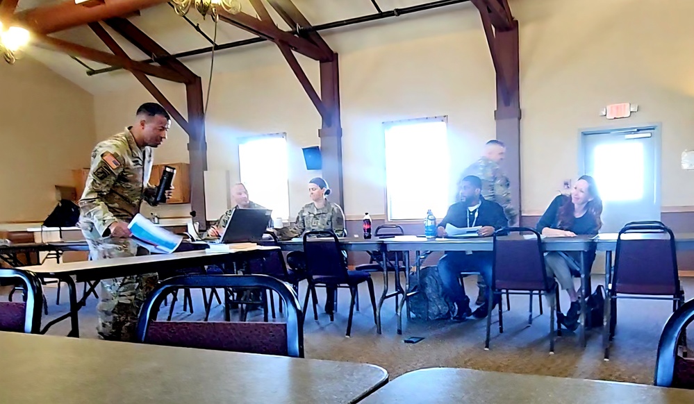 Fort McCoy hosts second Care Triad meeting of 2025